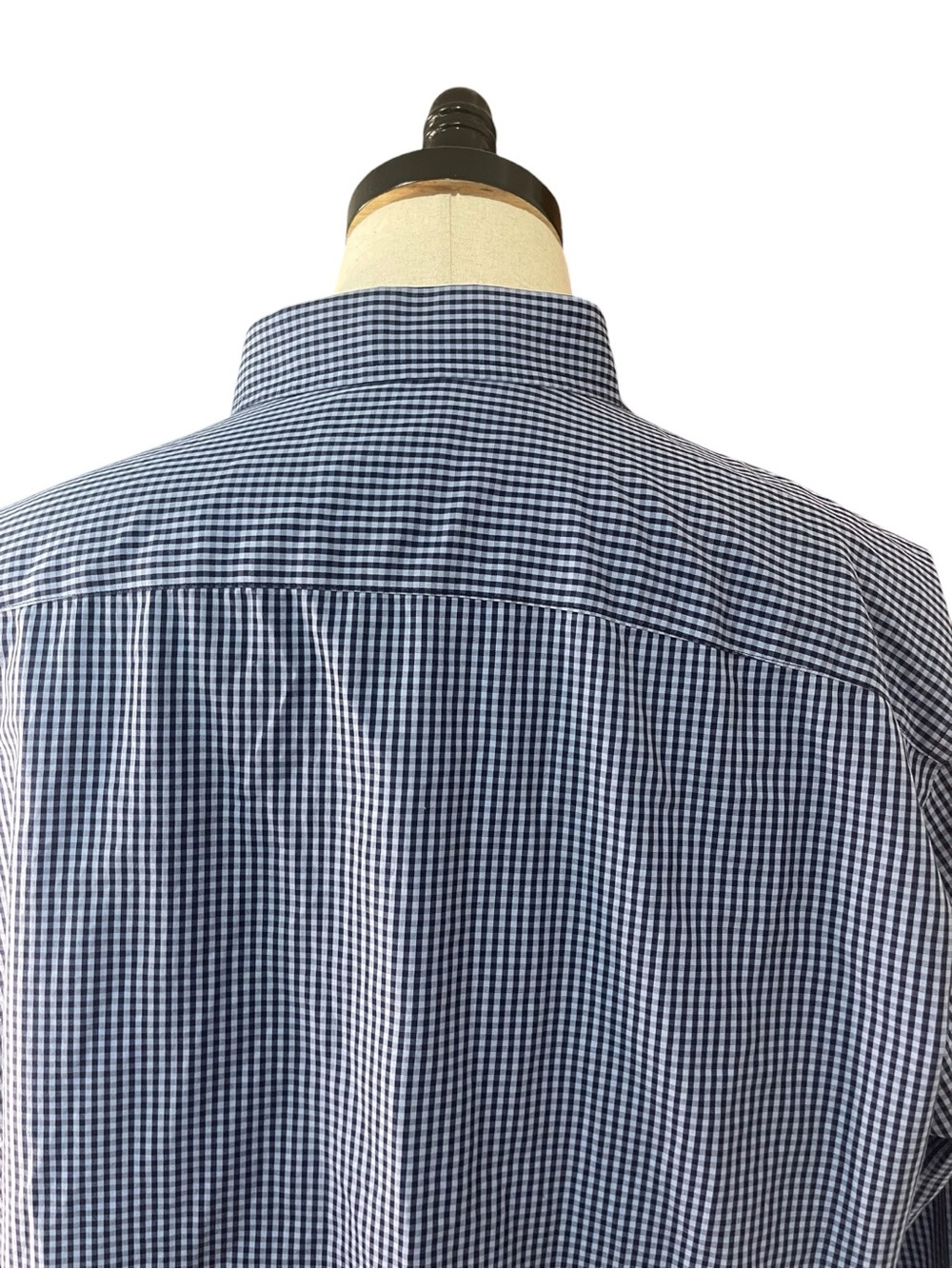UNTUCKit Vignoble Luxe Wrinkle Free Button Down Shirt Navy Blue - Picture 7 of 11